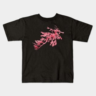 Seahorse Red Kids T-Shirt